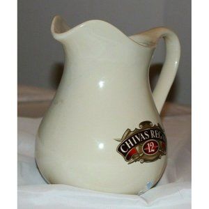 Chivas Regal Ceramic Bar Pitcher 12 Year Old Scotch Whiskey